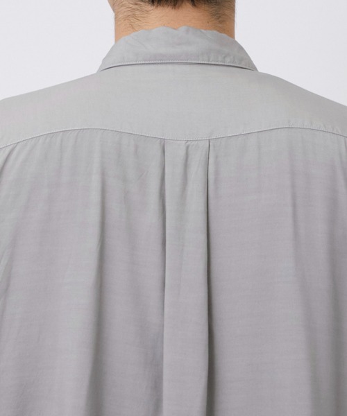 soe（ソーイ）の「【soe/ソーイ】別注 Shirts（シャツ/ブラウス・メンズ・グレー/ブラック/ネイビー・1/2）」の9枚目の写真