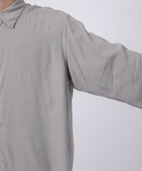 soe（ソーイ）の「【soe/ソーイ】別注 Shirts（シャツ/ブラウス・メンズ・グレー/ブラック/ネイビー・1/2）」の10枚目の写真