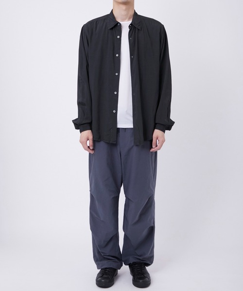 soe（ソーイ）の「【soe/ソーイ】別注 Shirts（シャツ/ブラウス・メンズ・グレー/ブラック/ネイビー・1/2）」の14枚目の写真