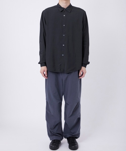 soe（ソーイ）の「【soe/ソーイ】別注 Shirts（シャツ/ブラウス・メンズ・グレー/ブラック/ネイビー・1/2）」の17枚目の写真