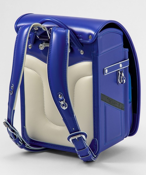 DIESEL（ディーゼル）の「DIESEL(ディーゼル)5TH POCKET STRIPE (フィフス ポケット ストライプ)ランドセル【2025年7月下旬お届け】（ランドセル・キッズ・ブルー/ゴールド/ブラック×ゴールド・ONE SIZE）」の6枚目の写真