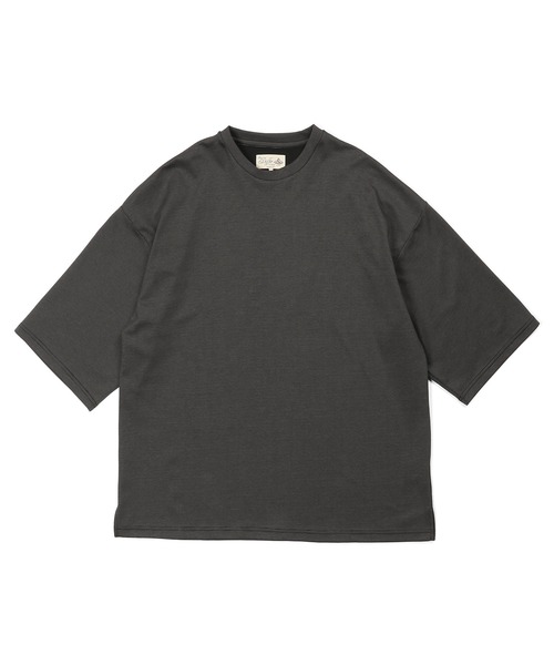 セール】COOLMAX 2LAYERS RELAX FIT NARROW BORDER TEE
