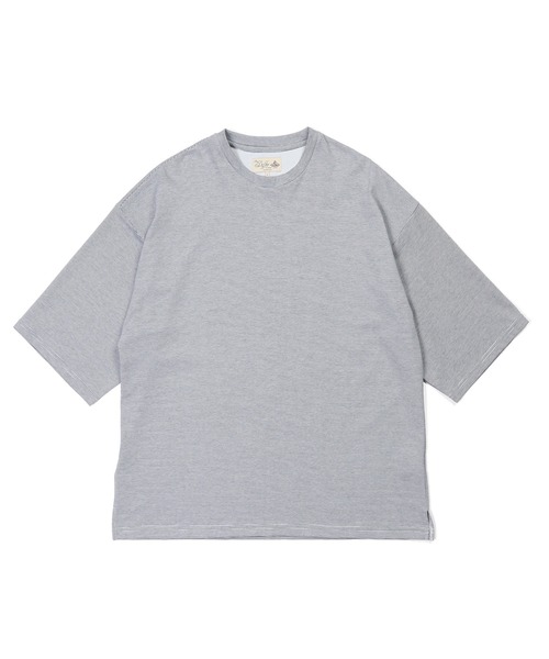 COOLMAX 2LAYERS RELAX FIT NARROW BORDER TEE：セットアップ 2