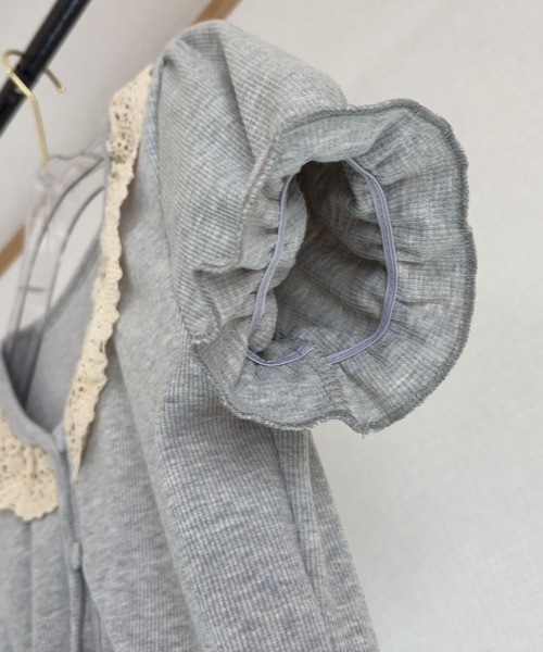 shoppinggo(ショッピングゴー)の「半袖 Tシャツ 刺クロップド丈(Tシャツ/カットソー・レディース・ライトグレー・M)」の20枚目の写真