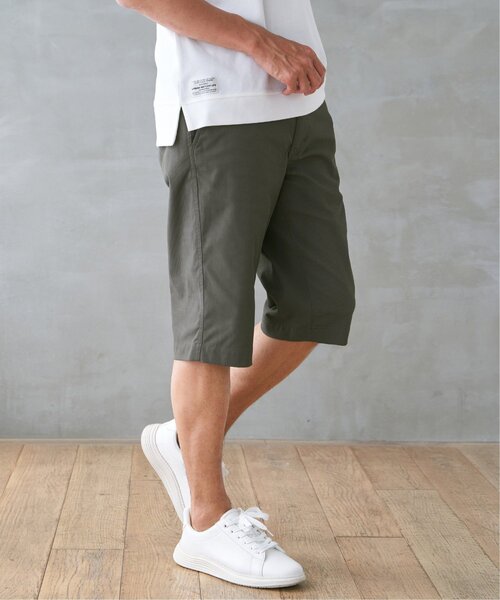 ikka（イッカ）の「【親子コーデ】6.5分丈ドビーイージーハーフパンツ（その他パンツ・メンズ・ブラック/ワイン/モカ/ホワイト・XL/L/M/S）」の18枚目の写真