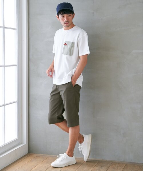 ikka（イッカ）の「【親子コーデ】6.5分丈ドビーイージーハーフパンツ（その他パンツ・メンズ・ブラック/ワイン/モカ/ホワイト・XL/L/M/S）」の19枚目の写真