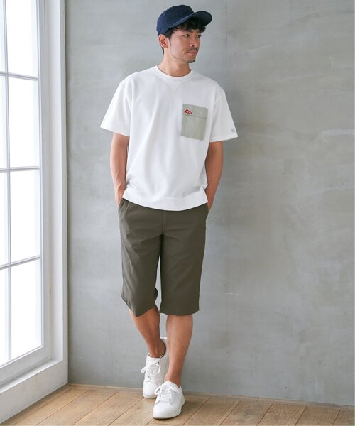 ikka（イッカ）の「【親子コーデ】6.5分丈ドビーイージーハーフパンツ（その他パンツ・メンズ・ブラック/ワイン/モカ/ホワイト・XL/L/M/S）」の20枚目の写真