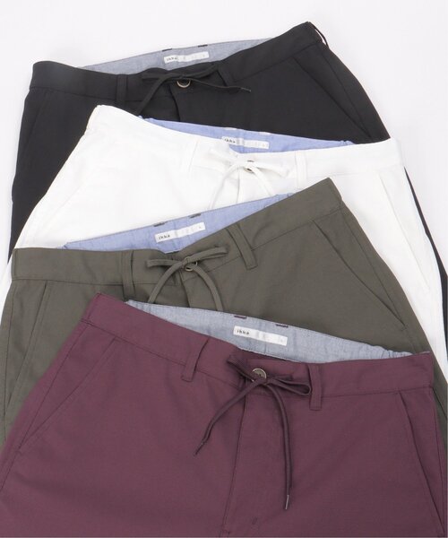 ikka（イッカ）の「【親子コーデ】6.5分丈ドビーイージーハーフパンツ（その他パンツ・メンズ・ブラック/ワイン/モカ/ホワイト・XL/L/M/S）」の15枚目の写真