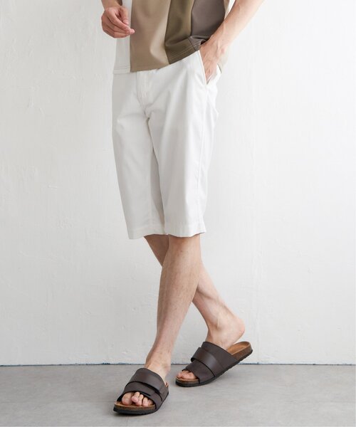 ikka（イッカ）の「【親子コーデ】6.5分丈ドビーイージーハーフパンツ（その他パンツ・メンズ・ブラック/ワイン/モカ/ホワイト・XL/L/M/S）」の2枚目の写真