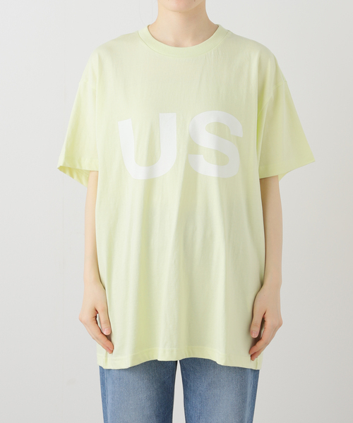 s/e/o(エスイーオー)の「【Geek Office / ギークオフィス】s/e/o / エスイーオー US LOGO T-SHIRT(Tシャツ/カットソー・レディース・グリーン・SMALL)」の5枚目の写真