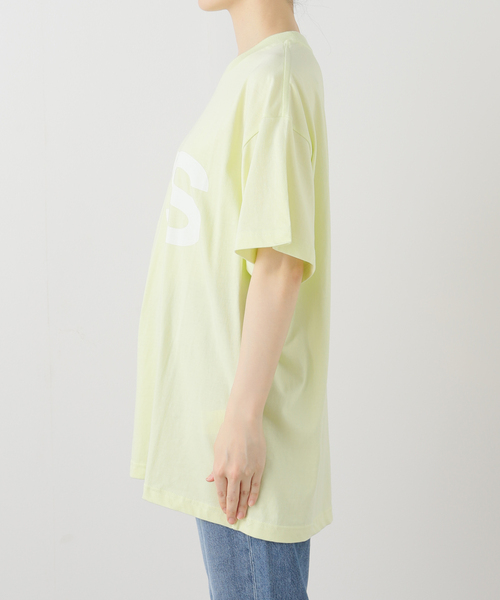 s/e/o(エスイーオー)の「【Geek Office / ギークオフィス】s/e/o / エスイーオー US LOGO T-SHIRT(Tシャツ/カットソー・レディース・グリーン・SMALL)」の4枚目の写真