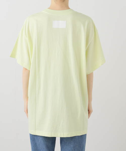 s/e/o(エスイーオー)の「【Geek Office / ギークオフィス】s/e/o / エスイーオー US LOGO T-SHIRT(Tシャツ/カットソー・レディース・グリーン・SMALL)」の3枚目の写真