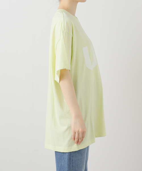 s/e/o(エスイーオー)の「【Geek Office / ギークオフィス】s/e/o / エスイーオー US LOGO T-SHIRT(Tシャツ/カットソー・レディース・グリーン・SMALL)」の2枚目の写真