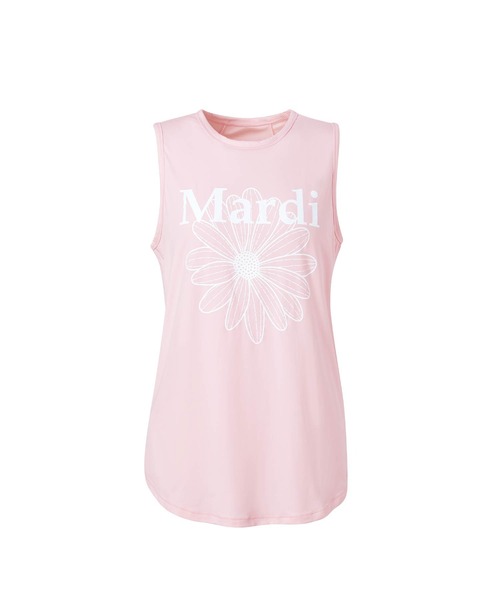 フィットネストップス MARDI MERCREDI[ACTIF]AIRLIFT sleeveless tank top flowermardi AIRLIFT sleeveless tank top flowermardi（タンクトップ