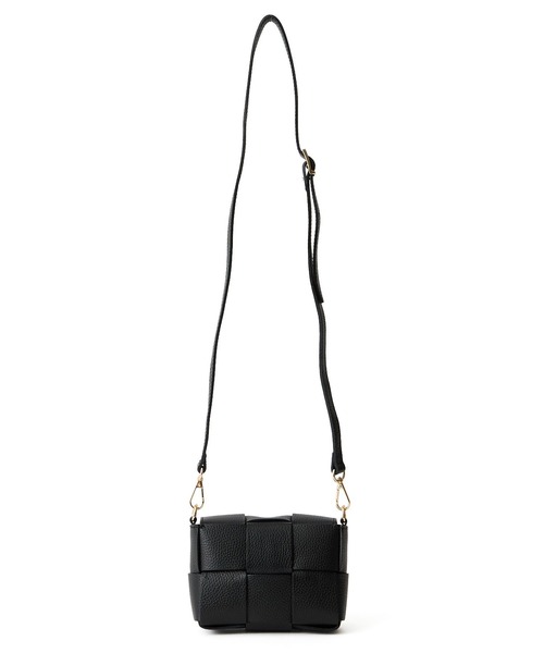ROSE BUD(ローズバッド)の「(MILLELA FIRENZE)WIDE MESH BAG(ショルダーバッグ・レディース・ブラウン/ブラック/イエロー・ONE SIZE)」の5枚目の写真