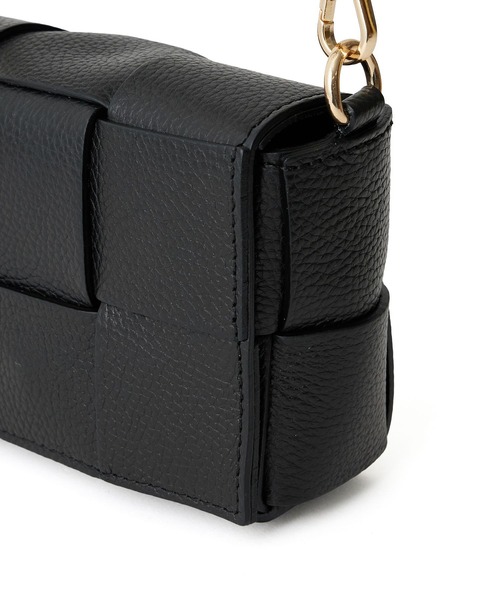 ROSE BUD(ローズバッド)の「(MILLELA FIRENZE)WIDE MESH BAG(ショルダーバッグ・レディース・ブラウン/ブラック/イエロー・ONE SIZE)」の6枚目の写真