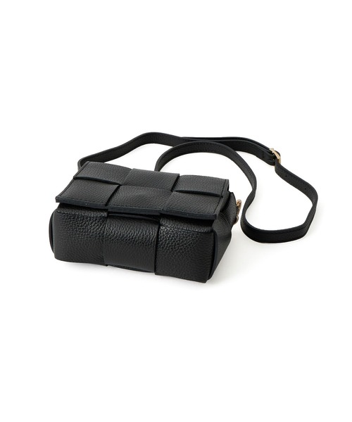 ROSE BUD(ローズバッド)の「(MILLELA FIRENZE)WIDE MESH BAG(ショルダーバッグ・レディース・ブラウン/ブラック/イエロー・ONE SIZE)」の14枚目の写真