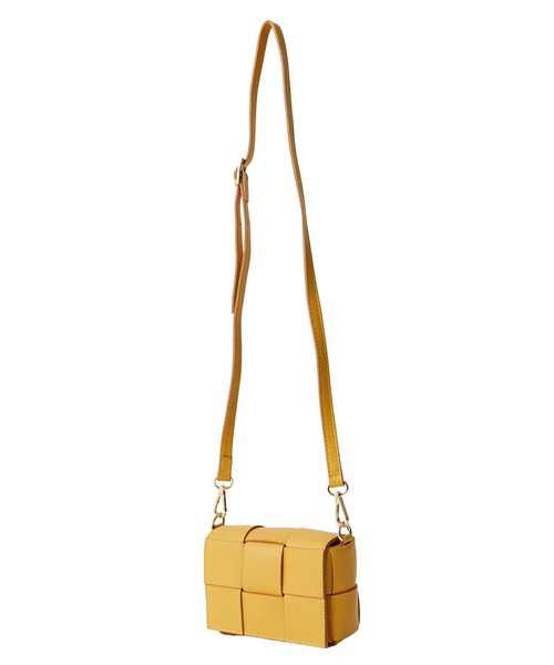 ROSE BUD(ローズバッド)の「(MILLELA FIRENZE)WIDE MESH BAG(ショルダーバッグ・レディース・ブラウン/ブラック/イエロー・ONE SIZE)」の17枚目の写真