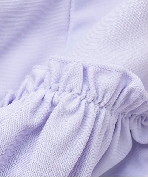 petit main（プティマイン）の「【SWIM】ワンショルダータンキニ（水着・キッズ・ラベンダー/オフホワイト/ピンク系その他・90cm/110cm/80ｃｍ/100cm/120cm/130cm）」の19枚目の写真