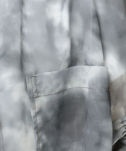 3.3 Field Trip (3.3フィールドトリップ)の「3.3 Field Trip/シアータイダイシャツ(シャツ/ブラウス・レディース・ブルー/ブラック・FREE)」の16枚目の写真