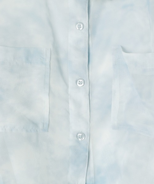 3.3 Field Trip (3.3フィールドトリップ)の「3.3 Field Trip/シアータイダイシャツ(シャツ/ブラウス・レディース・ブルー/ブラック・FREE)」の17枚目の写真