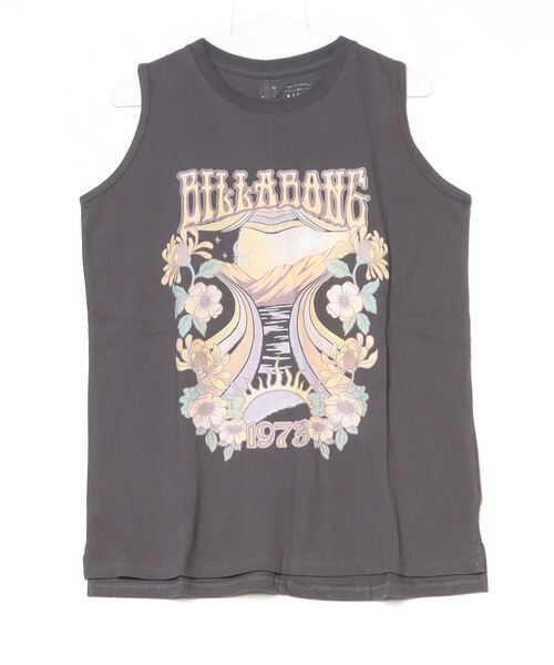 BILLABONG（ビラボン）の「ビラボン BILLABONG GRAPHIC LOOSE TANK TOP サーフ ノースリーブ（タンクトップ・レディース・ピンク/ブラック・M/L）」の2枚目の写真
