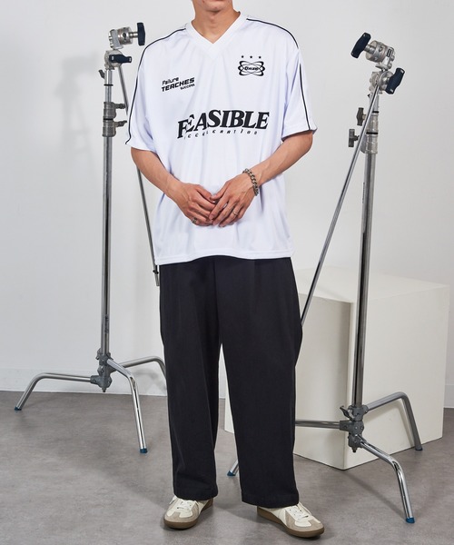 CONTACT(コンタクト)の「【CONTACT】サッカーデザイン半袖Tシャツ 215536 WINS(Tシャツ/カットソー・メンズ・ブラック系その他2/ホワイト系その他2/ネイビー系2/ホワイト系1・M/L)」の5枚目の写真