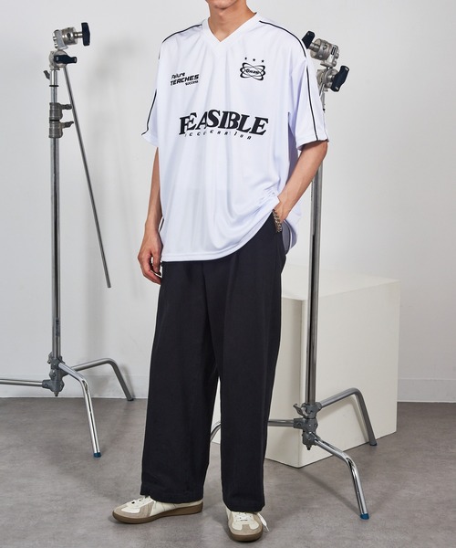 CONTACT(コンタクト)の「【CONTACT】サッカーデザイン半袖Tシャツ 215536 WINS(Tシャツ/カットソー・メンズ・ブラック系その他2/ホワイト系その他2/ネイビー系2/ホワイト系1・M/L)」の6枚目の写真