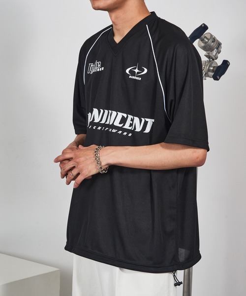 CONTACT(コンタクト)の「【CONTACT】サッカーデザイン半袖Tシャツ 215536 WINS(Tシャツ/カットソー・メンズ・ブラック系その他2/ホワイト系その他2/ネイビー系2/ホワイト系1・M/L)」の9枚目の写真