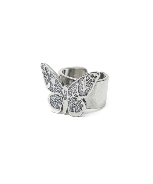 セール】RHINESTONE BUTTERFLY LOGO RING（リング）｜X-girl（エックス