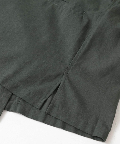 URBAN RESEARCH DOORS（アーバンリサーチドアーズ）の「『UR TECH 高機能リネン』半纏ジャケット（その他アウター・メンズ・グリーン/ブラック系その他・LARGE/X-LARGE）」の21枚目の写真