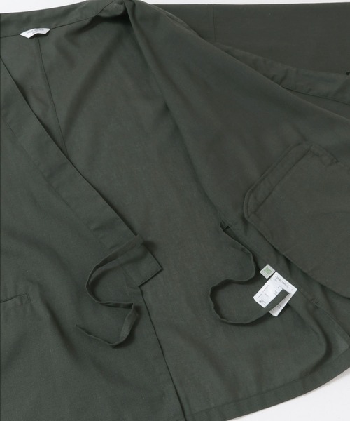 URBAN RESEARCH DOORS（アーバンリサーチドアーズ）の「『UR TECH 高機能リネン』半纏ジャケット（その他アウター・メンズ・グリーン/ブラック系その他・LARGE/X-LARGE）」の22枚目の写真