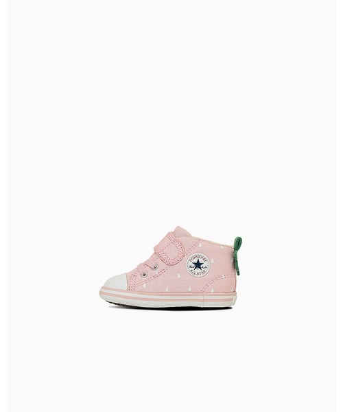 CONVERSE ALL STAR（コンバースオールスター）の「BABY ALL STAR FRUITY V-1 / ベビー　オールスター　フルーティー　Ｖ－１（スニーカー・キッズ・ピンク・12.0cm/13.0cm/14.0cm/15.0cm）」の2枚目の写真