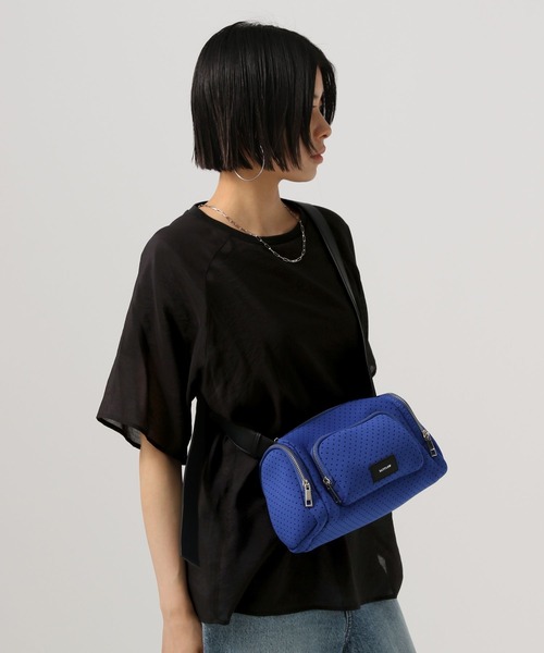 BAYFLOW（ベイフロー）の「シアーレイヤード半袖T（Tシャツ/カットソー・レディース・レンガ/オフホワイト/ブラック・FREE）」の17枚目の写真