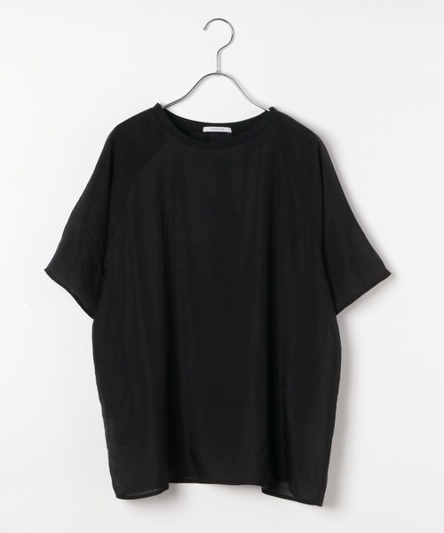 BAYFLOW（ベイフロー）の「シアーレイヤード半袖T（Tシャツ/カットソー・レディース・レンガ/オフホワイト/ブラック・FREE）」の18枚目の写真