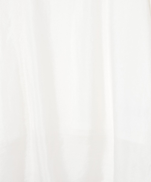 BAYFLOW（ベイフロー）の「シアーレイヤード半袖T（Tシャツ/カットソー・レディース・レンガ/オフホワイト/ブラック・FREE）」の13枚目の写真