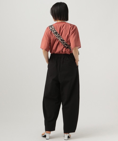 BAYFLOW（ベイフロー）の「シアーレイヤード半袖T（Tシャツ/カットソー・レディース・レンガ/オフホワイト/ブラック・FREE）」の7枚目の写真