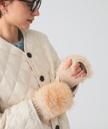 フェイクファー グローブ