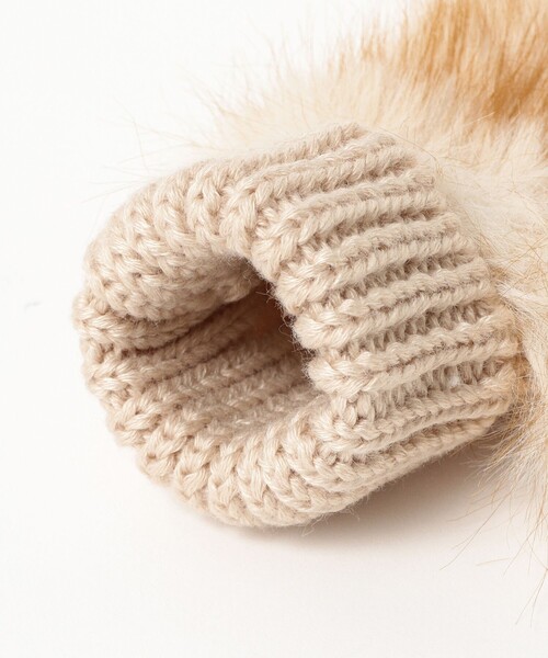 Ray BEAMS（レイビームス）の「フェイクファー グローブ（手袋・レディース・ベージュ/グレー・ONE SIZE）」の15枚目の写真