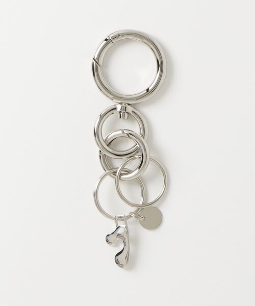 Jieda（ジエダ）の「【Jieda】RING KEY HOLDER（キーケース/キーアクセサリー・メンズ・シルバー・FREE）」の2枚目の写真