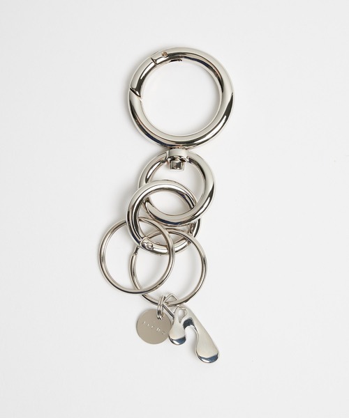 Jieda（ジエダ）の「【Jieda】RING KEY HOLDER（キーケース/キーアクセサリー・メンズ・シルバー・FREE）」の3枚目の写真