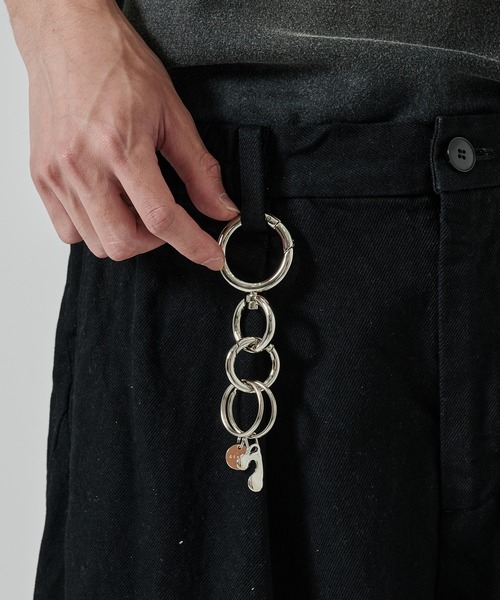 jieda CIRCLE KEY HOLDER キーリング　がーくん着用 jieda CIRCLE KEY HOLDER キーリング がーくん着用最 安値 で