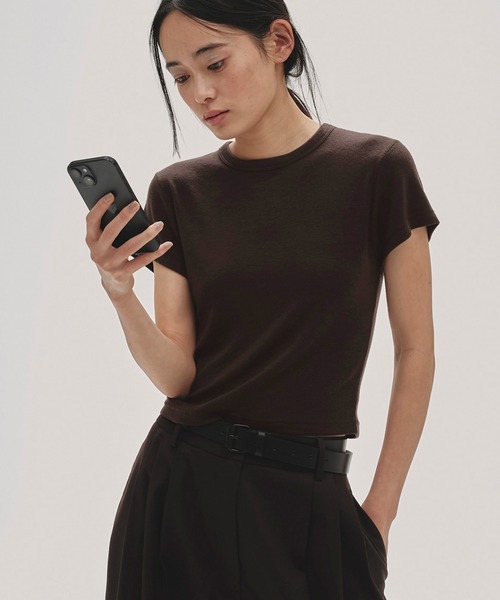トゥデイフル Compact Smooth T-shirts Compact Smooth T-shirts（Tシャツ/カットソー）｜TODAYFUL