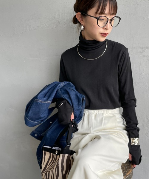 FUDGE 11月号掲載】[MILLER/ミラー] 別注 パネルリブ シアータートルT