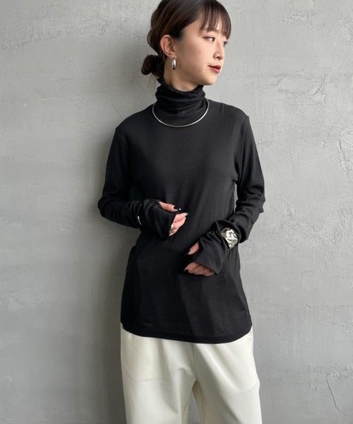 FUDGE 11月号掲載】[MILLER/ミラー] 別注 パネルリブ シアータートルT