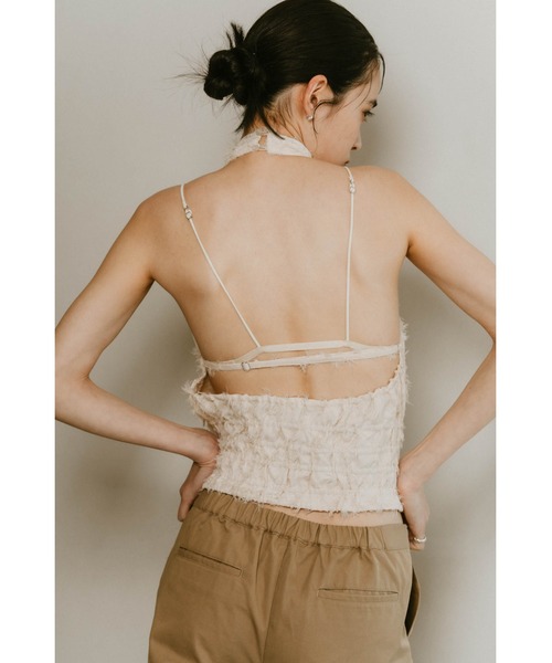 トップス Knuth Marf halter neck tops Knuth Marf - halter neck tops / ホルターネックトップス