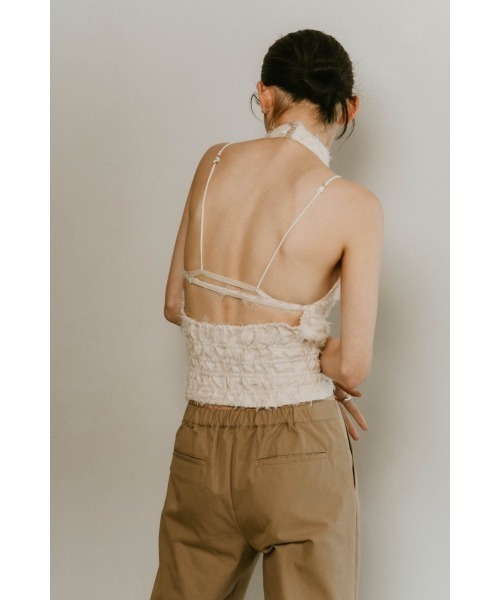 トップス Knuth Marf halter neck tops Knuth Marf - halter neck tops / ホルターネックトップス