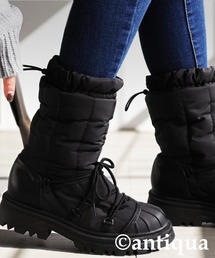 antiqua | 中綿レースアップブーツ(ブーツ)