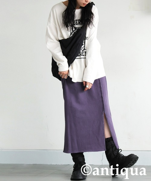 antiqua（アンティカ）の「中綿レースアップブーツ（ブーツ・レディース・ブラック・24/23/25）」の14枚目の写真