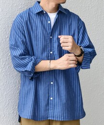 SHIPS コットン麻シャツ SHIPS] シップス シャツ 綿麻混 レディース コットンリネン